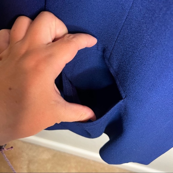 Talbots Navy /Royal Blue Blazer - Picture 7 of 7